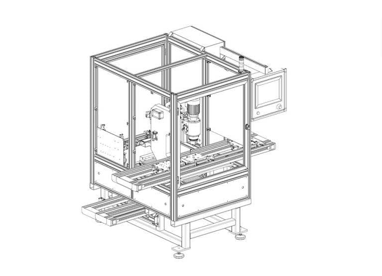 Linear Belt Transfer Work Cell